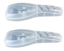 2Pcs Clear Travel Razor Case - Portable Shaver Protector for Men,  picture