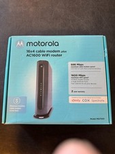 Motorola MG7540 DOCSIS 3.0 Cable Modem + AC1600 Dual-Band WiFi Router picture