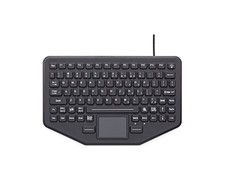 Keyboard iKey SkinnyBoard SB-87-TP-M Rugged Mobile Keyboard with Touchpad for picture
