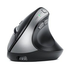 Nulea Ergonomic Vertical Wireless Mouse with Silent Click and Rechargeable picture