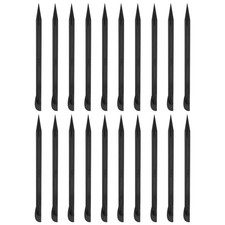 20pcs Plastic Spudger Pry Tool 8x130mm Opening Pry Repair Tool Kit, Black picture