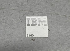 IBM 5160 PC XT Front Badge Logo Emblem Vintage picture