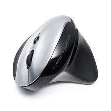 Ergonomic Wireless Rechargeable Mouse with 5 Buttons and Blue LED picture