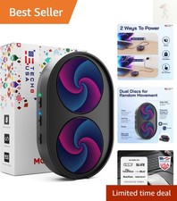 Dual Disc Mouse Mover, Jiggler, Auto-Off Timer, Activity Settings, No Softwar... picture