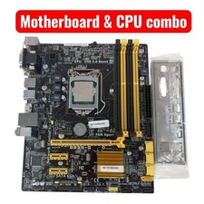 Intel Core i7 4th CPU + B85M-G Motherboard LGA1150 mATX 4 DIMM IO Shield picture