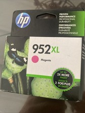 Genuine HP 952XL Magenta Ink NIB Expired - L0S64AN OPTION 140 picture