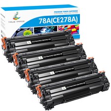 4 Pack CE278A Black Toner Cartridge For HP 78A LaserJet Pro P1560 P1566 P1606DN picture