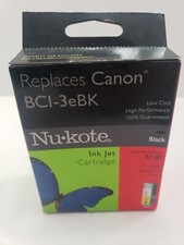 Nu.kote BCI-3eBK Black Ink Jet Cartridge.  picture