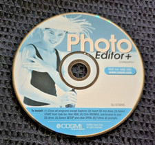 2000 Cosmi Photo Editor+ PC CD -  Vintage Photo Editing Software.  CD#0175 picture