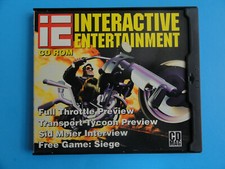 IE INTERACTIVE ENTERTAINMENT #7 1994 CD ROM FULL THROTTLE PREVIEW - SID MEIER   picture