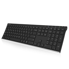 Wireless Keyboard Combo with Rechargeable Battery and BT Dongle for PC & Laptop picture