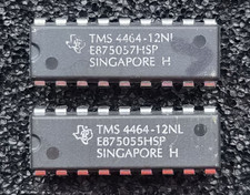 [2x] TMS4464-12NL Dynamic RAM Chips for Commodore 64 C64C – Flawless Working picture
