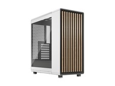 Fractal Design North ATX mATX Mid Tower PC Case - North Chalk White with Oak picture