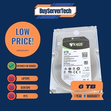 Seagate EXO 7E8 ST6000NM0095 6TB 7.2K 12Gbps 256MB Cache 3.5