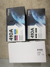 9 Pack Toner Cartridge Printer Ink 410A Black Yellow Cyan Magenta, HP Compatible picture