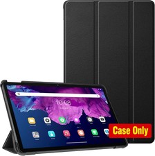 Black Slim Shell Stand Cover Case for Lenovo Tab P11 Plus 2021, Lightweight Desi picture