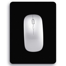 Compact  Pad 6x8 Inch, Non Slip Base, Easy To Carry, Black picture