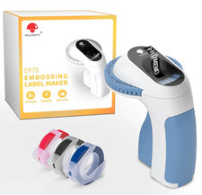 3 Rolls Free GiftDIY Handheld Label Maker Embossing 3D Label Printer Portable picture