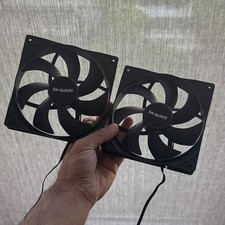 be quiet Pure Wings 3 140mm Rifle Bearing PWM Case Fan Black (Set of two) picture