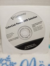 Software: Gateway CyberLink Power DVD Solution Software picture