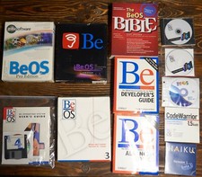 Near Complete BeOS Retail Software and Book Collection picture
