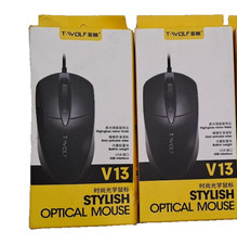 LOT OF 2 T-Wolf Stylish Optical Mouse V13 picture