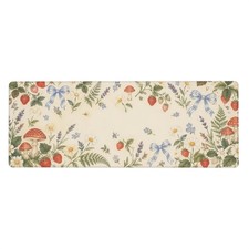 Cottagecore Desk Mat Floral Mouse Pad Botanical Gaming Mousepad Office Decor picture