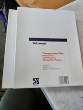 Vintage Lot 12 NIB Tektronix Xerox Transparency Film 50 Sheets/Box Letter Size picture