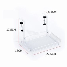 Under Desk Cable Management Tray No Drill, Metal Mesh Cable Management picture