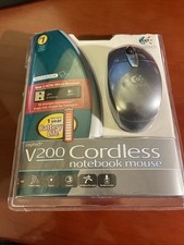 Logitech V200 Cordless Notebook Mouse Optical USB Windows & Mac 2005- Open Box picture