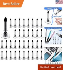 36-Pack Black & Silver Stylus Tips for Capacitive Touch Screens - Easy Install picture