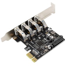 4-Port PCI-E To USB 3.0 HUB PCI Express Expansion Card Adapter 5Gbps PH64 VL805 picture