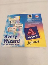 Brand New Sealed Avery Wizard 5344 For Microsoft Word... NOS Windows 95 picture