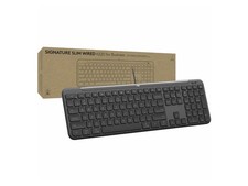 Logitech Signature Slim Wired K620 for Business, Full-Size Keyboard, Graphite picture