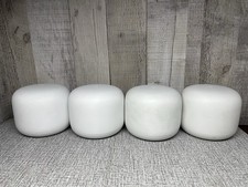 Google Mesh Wi-Fi Router H2D 4-Pack White 2 LAN Ports *No AC Adapters* picture