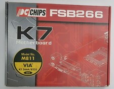 PCChips M811 Socket A AGP Motherboard NOS picture