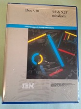 RARE SEALED IBM DOS 3.30 Operating System - Vintage NEW OLD STOCK - 3.5