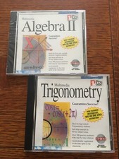 Pro One Multimedia Algebra II / Trigonometry CD-ROM lot 2 picture
