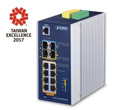 Planet IGS-5225-8P2S2X IP30 Industrial L2+/L4 8-Port 1000T 802.3at PoE+ 2-po ~E~ picture
