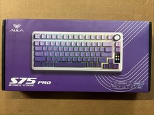 AULA S75 Pro 75% Wireless Mechanical Gaming Keyboard TFT Screen picture
