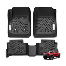 YITAMOTOR Floor Mats Compatible with 2015-2022 Chevy Colorado Crew Cab/GMC Ca... picture