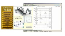 Automation PLC Programming Software, Ladder Logic Function w Simulator, examples picture