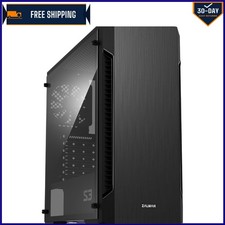 S3 Compact ATX Mid-Tower PC Case with 3X 120mm Quiet Fans & Acrylic Design picture