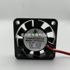 1PCS FONSONING 4010 FSY40S12L DC12V 0.05A 4CM 2-Wire Silent Cooling Fan picture