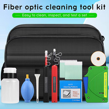 Optical Fiber End Face Cleaning Box SC/FC/ST/LC 1.25MM/2.5MM Fiber Optic Cleaner picture