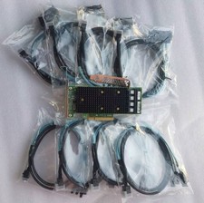 Lenovo 430-16I HBA 12Gbs PCIe 16 Port IT Mode JBOD+4x 8643 SATA/SAS Cable lot US picture