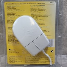 VTG 1995 Fellowes Desktop Computer Mouse Kit Serial PS/2 NOS 99831 Windows 95 picture
