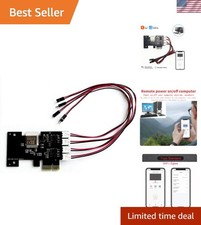 Smart WiFi Remote Desktop On Off Power Switch,Tuya app Remote with Child Lock... picture