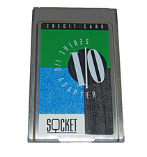 Genuine Rare Socket Communications Serial I/O Adapter PCMCIA Card picture
