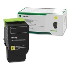 Lexmark C241XY0 Return Program Extra High-Yield Toner, 3500 Page-Yield, Yellow picture